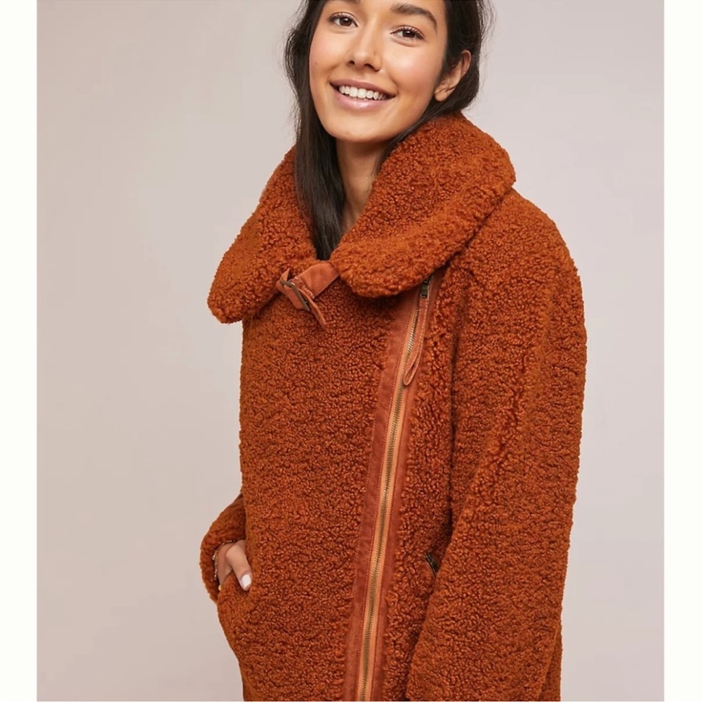 Anthropologie Marrakech Teddy Jacket